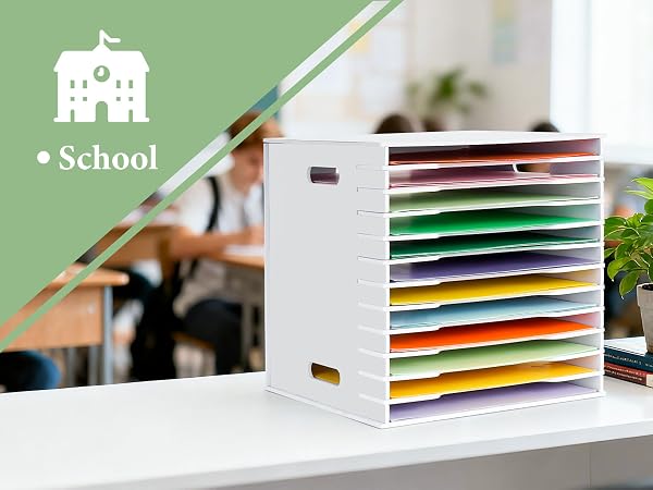 12 tier paper organizer