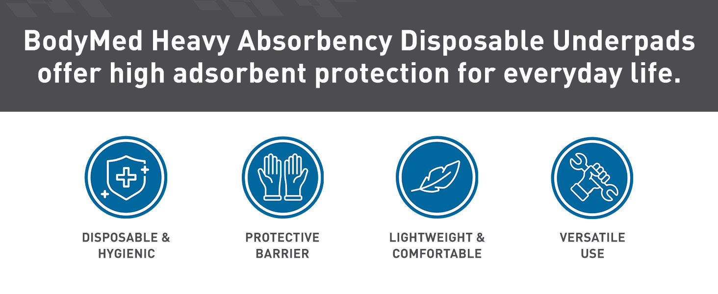 BodyMed Disposable Underpads (Premium)