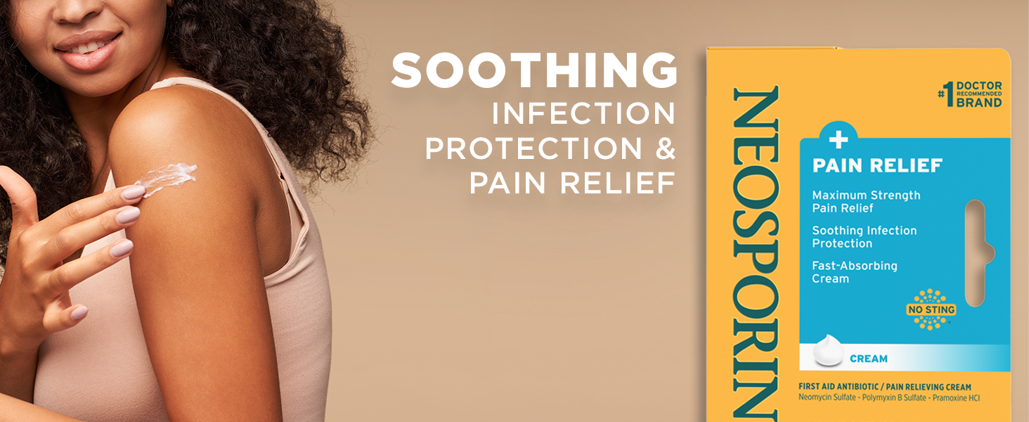 Neosporin Soothing Infection Protection and Pain Relief