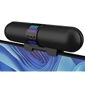 BESTISAN Computer Speaker, 2026 Upgraded with Auto L/R Swap (G-Sensor), Bluetooth 5.3/USB A/C Con...