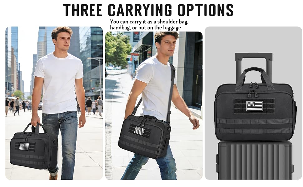 travel Messenger Laptop Bag