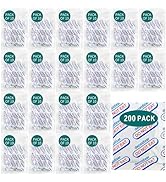 Hombao 200 Packs 500CC Food Grade Oxygen Absorbers (10 Packs x 1 Vacuum Bag) Oxygen Absorbers for...