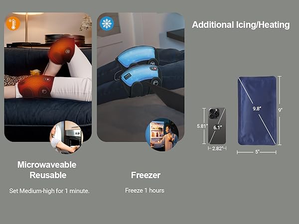 knee massager with heat