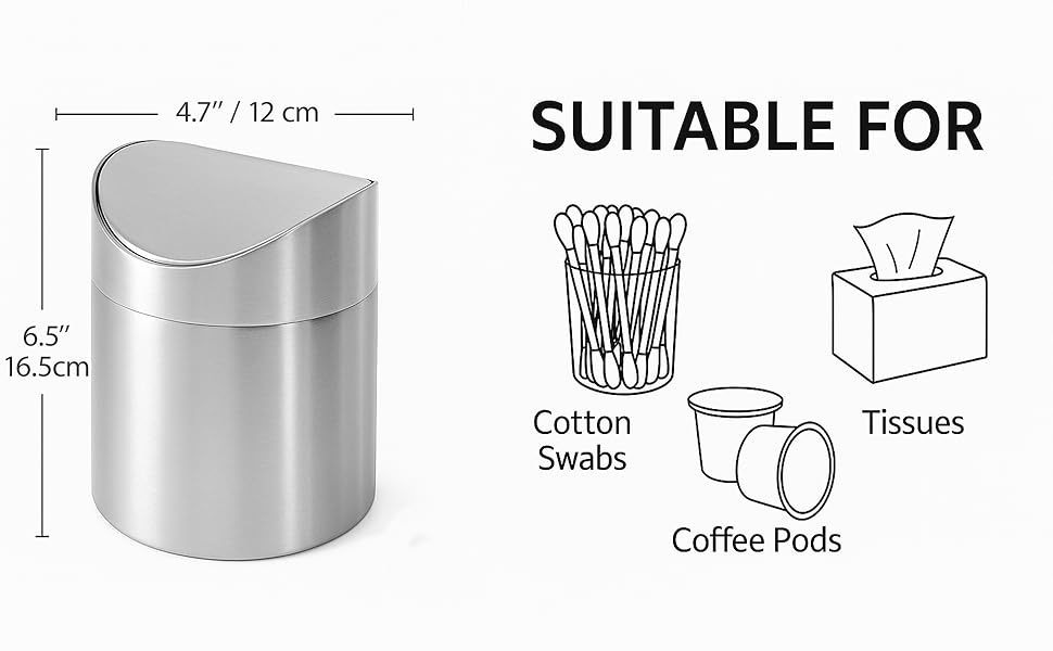 Mini Trash Can