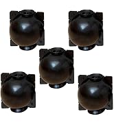 WLngtv 5 Pcs Small Reusable Black Plant Rooting Balls - Air Layering Pods - High-Pressure Propaga...