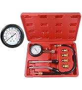 BETOOLL HW0130 8pcs Petrol Engine Cylinder Compression Tester Kit Automotive Tool Gauge