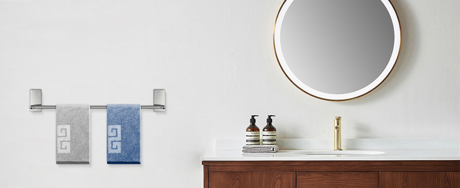 Adhesive Bathroom Towel Bar