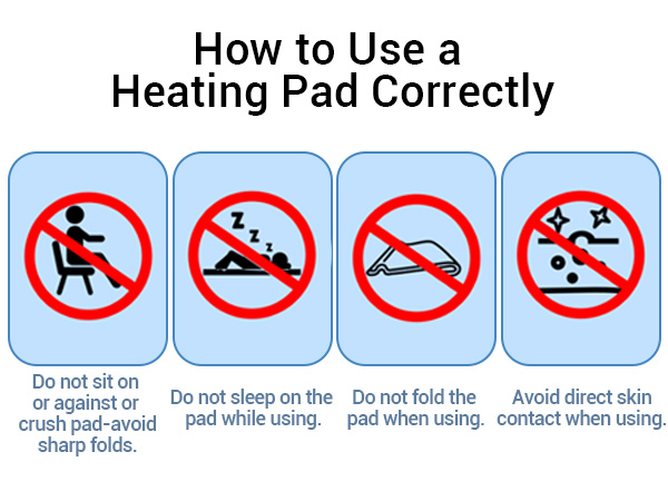 How to Use a Heating Pad Correctly