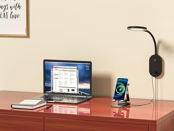 wall lamp with plug in cord
