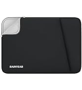 RAINYEAR Laptop Sleeve Case with Front Pocket, 13.3 Inch Protective Portable Case Briefcase Lapto...