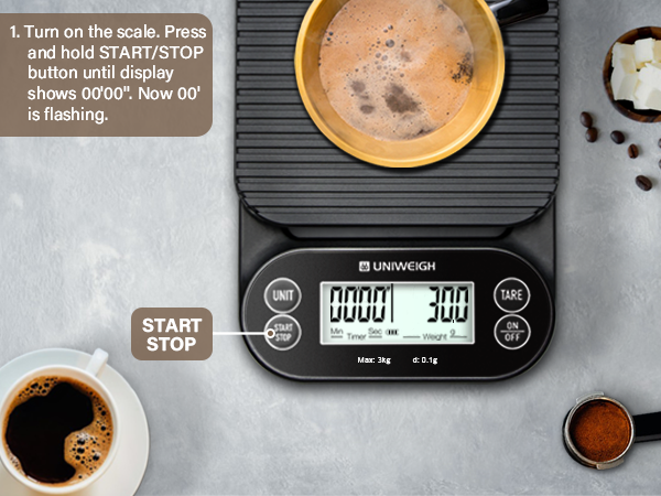 espresso coffee scale