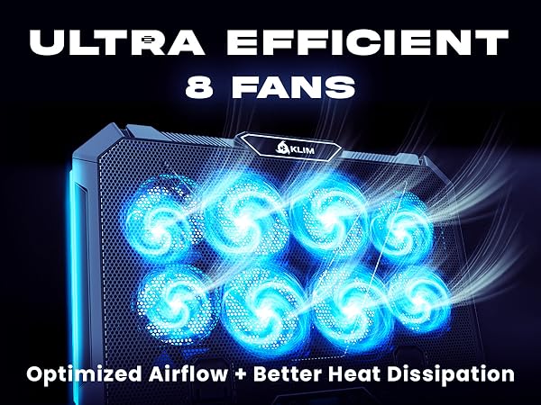 KLIM V8 Laptop Cooling Pad