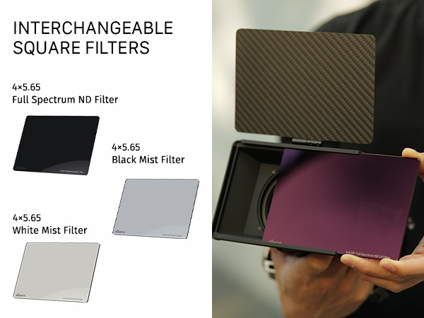 Interchangeable Square Filters