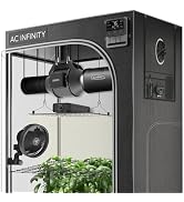 AC Infinity Advance Grow System 3x3, 3-Plant Kit, WiFi-Integrated Grow Tent Kit, Automate Ventila...