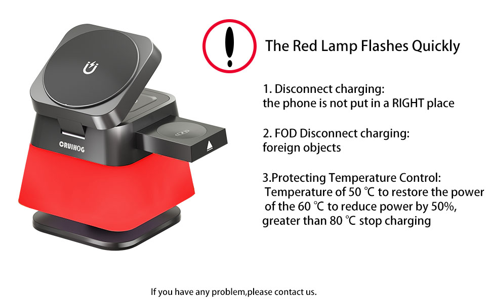 warning charging