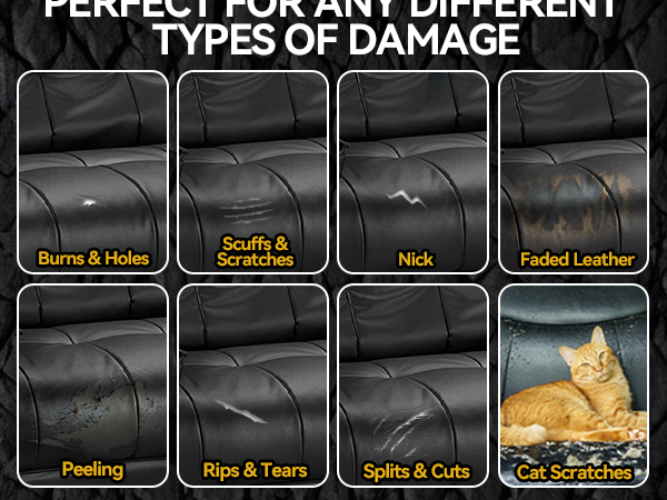 Black Leather Repair Kit