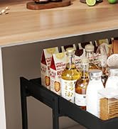 Golener 2-Tier Expandable Pull Out Cabinet Organizer - 21” Deep Pull-Out Drawers for Kitchen Cabi...