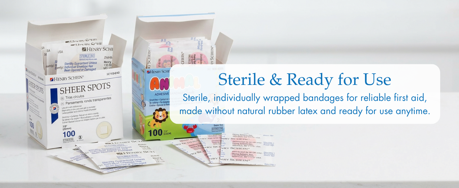 Sterile and Latex Free