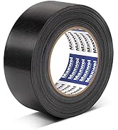Black Duct Tape Heavy Duty - 1.88 in 50 YDS Waterproof No Residue Tearable Large Max Strength Adh...