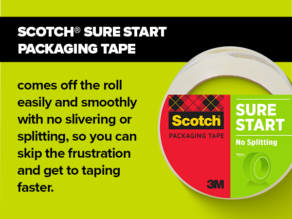 Scotch Sure Start Packaging Tape
