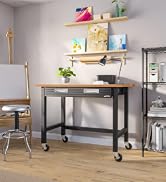 Workbench, Adjustable Workbench, Tool Bench, Garage Workbench, Solid Wood Workbench, Adjustable
