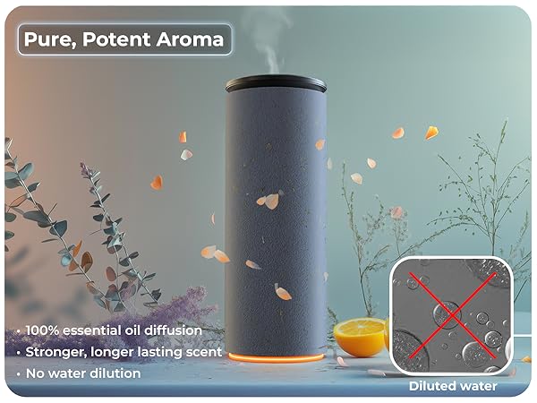 Cooper Bliss Cold Air Diffuser – Pure, potent aroma with 100% essential oils and no water dilution