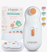 Cherish Baby Nail Trimmer Electric, Baby Nail File, Baby Electronic Nail Kit with Electric Nail T...