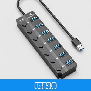 7-Port 3.0 USB Hub