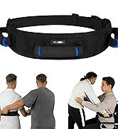 KkaFFe Gait Belt with Handles, Transfer Belt for Elderly, Patient Gait Belts, Transfer Belt Assis...