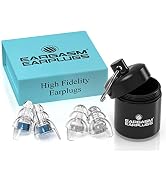 Eargasm High Fidelity Earplugs for Concerts Musicians Motorcycles Noise Sensitivity Conditions an...