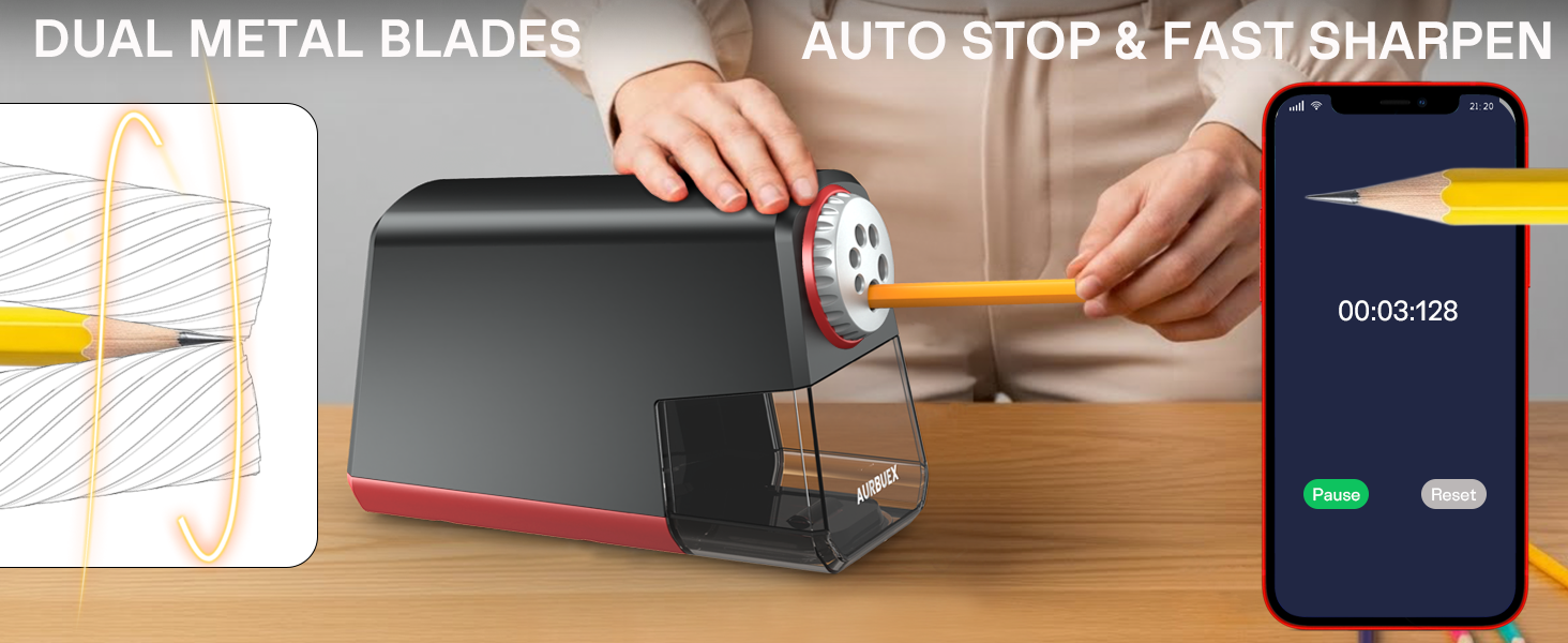 Heavy duty sharpener