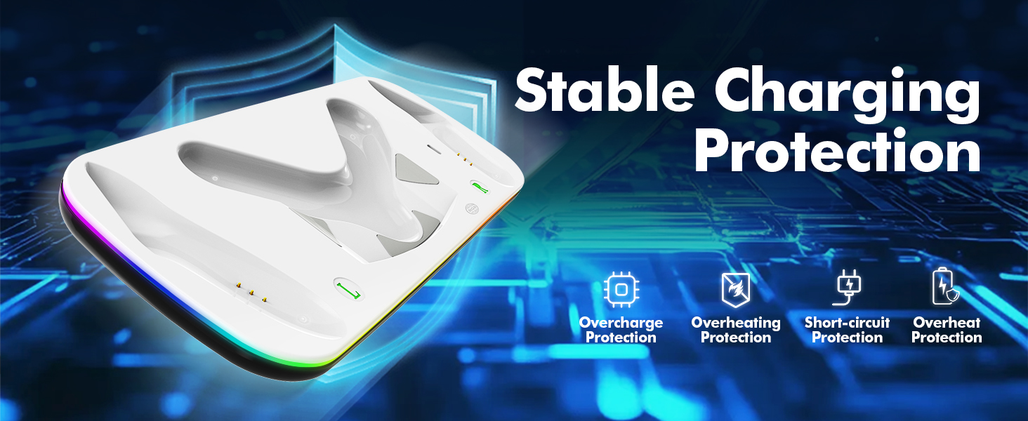 Charging Dock Compatible with Meta Oculus Quest 3/3S