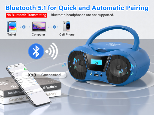 radio cd player combo for home
