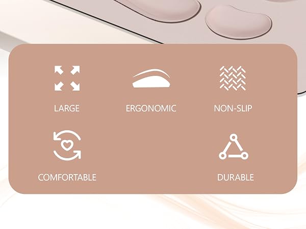 mouse and keyboard pad