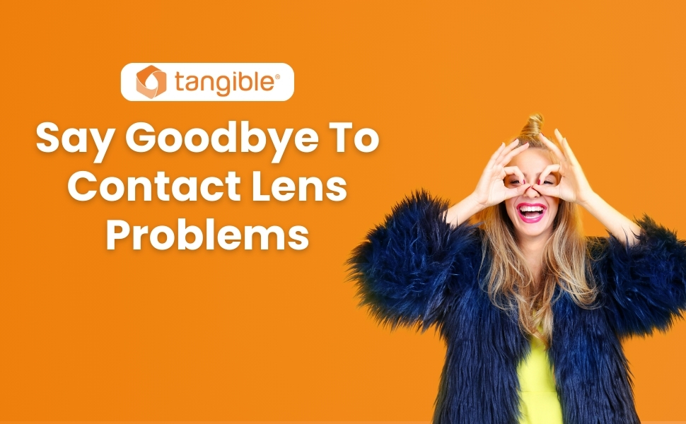 Tangible Science contact lens solution for scleral and rgp contact lenses