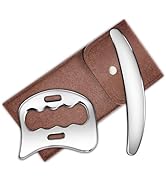 2-in-1 Stainless Steel Gua Sha Muscle Scraper Tool, Myofascial Scraping Tools for Physical Therap...