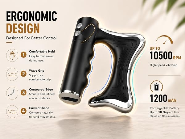 heated massage tool gua sha massager electric massage scraper