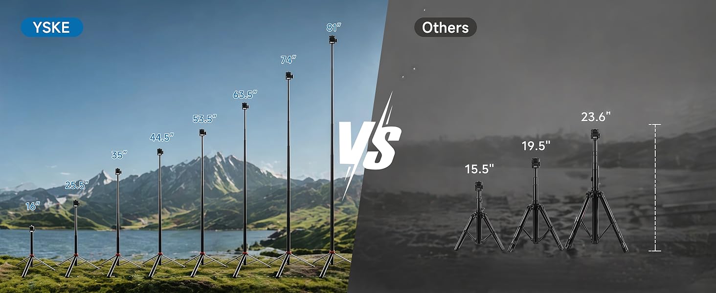 tripod camera photography light stand phone mount adjustable portable aluminum professional video