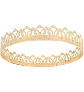ACO-UINT King Crown Men's - Golden Metal Prince Crown Headband, suitable for balls, Halloween, bi...
