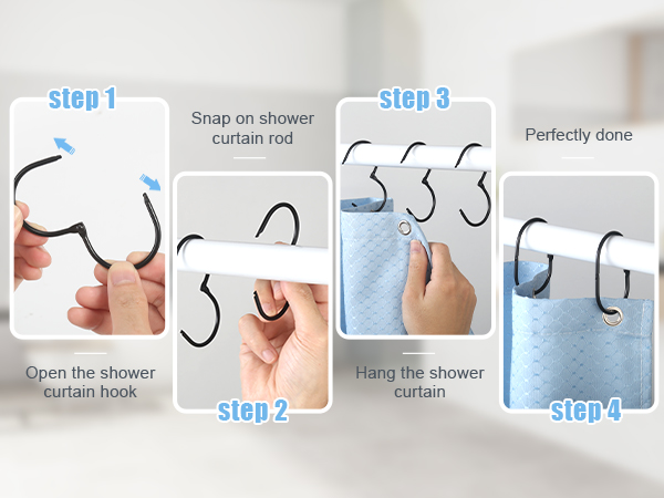 shower rings for curtain