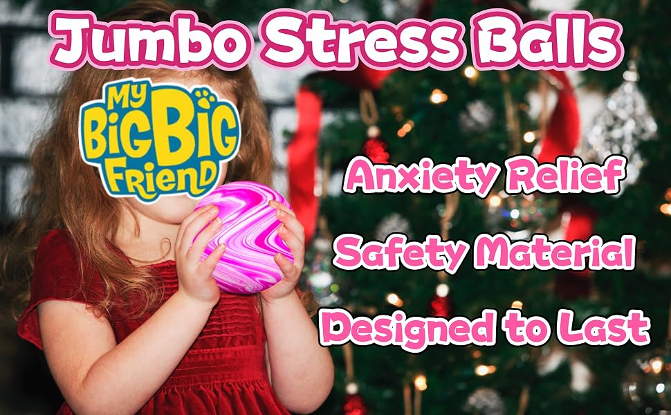 Jumbo Squishy Stress Balls