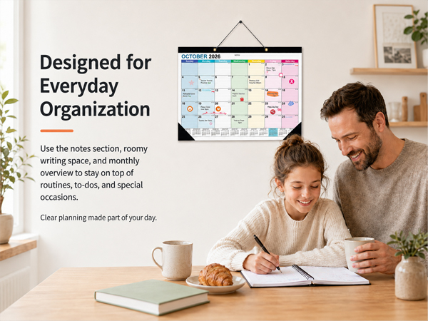 desk calendar