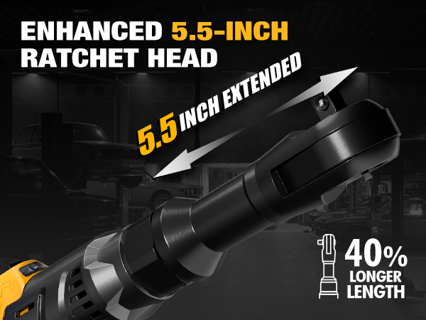 5.5 Inch Extended Head