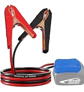 Jumper Cables Adapter Fit For Makita 18V Li-ion Battery, 8AWG 2FT Portable Battery Jump Starter, ...