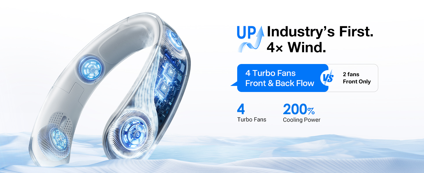 neck fans that blow cold air