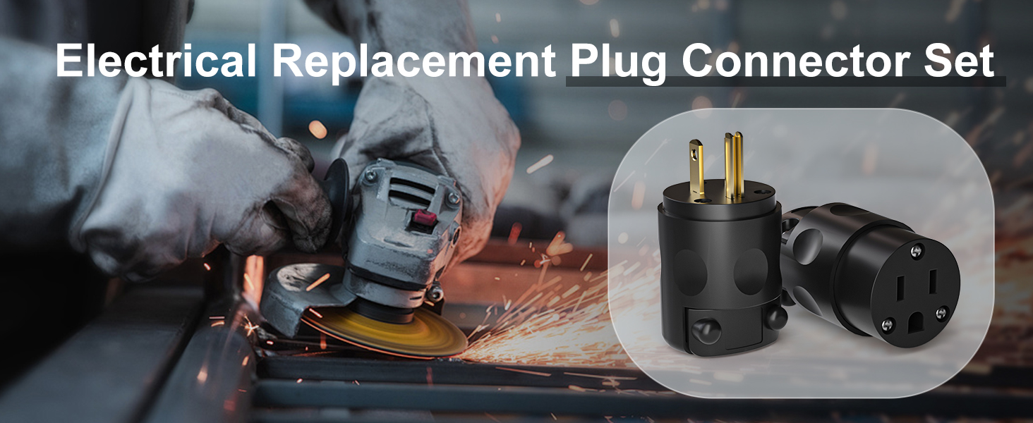 Electrical Replacement Plug Connector Set
