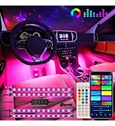Tenmiro Interior Car Lights,Car Accessories LED Lights for Car,Smart APP Control with Remote Cont...