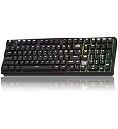 LEOBOG HI98C Pro Wireless Mechanical Gaming Keyboard, Tri-Mode Wired/2.4G/BT5.0 Hot Swappable Alu...