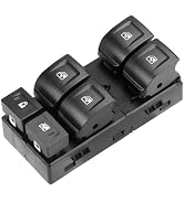 LCWRGS Master Power Window Switch Driver Side Compatible with 2014-2022 Chevy Silverado 1500 2500...