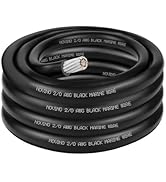 2/0 Gauge Welding& Battery Cable,600V 2/0 AWG 10ft Tinned Copper Marine Battery Cable for Boat DI...